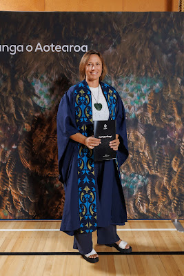 Studio photo from the TWoA Tainui 2023 Graduations (Ceremony 1 - Wednesday Morning), held at Hamilton Boys High School, Hamilton, Waikato, New Zealand on Wednesday, 19 April 2023. Photo: Mike Walen / KeyImagery Photography. Copyright: © Te Wananga o Aotearoa.