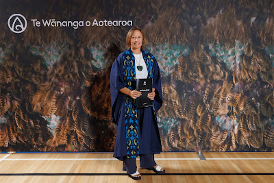 Studio photo from the TWoA Tainui 2023 Graduations (Ceremony 1 - Wednesday Morning), held at Hamilton Boys High School, Hamilton, Waikato, New Zealand on Wednesday, 19 April 2023. Photo: Mike Walen / KeyImagery Photography. Copyright: © Te Wananga o Aotearoa.