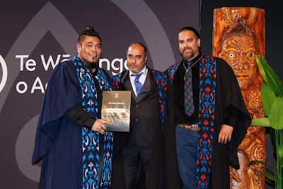 Photo from Ceremony 1 of the TWoA Tāmaki Makaurau 2025 Graduations (May 2025) held at the Mangere Arts Centre in Auckland, New Zealand on Monday, 26 May, 2025. Photo by Mike Walen / KeyImagery Photography. Copyright: © 2025 Te Wānanga o Aotearoa.