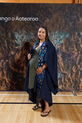 Studio photo from the TWoA Tainui 2023 Graduations (Ceremony 1 - Wednesday Morning), held at Hamilton Boys High School, Hamilton, Waikato, New Zealand on Wednesday, 19 April 2023. Photo: Mike Walen / KeyImagery Photography. Copyright: © Te Wananga o Aotearoa.