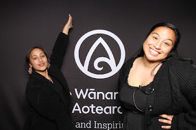 Photo from the TWoA Tāmaki Makaurau 2023 Graduations (Ceremony 5 @ 3pm), held at the Due Drop Events Centre, Manukau, Auckland, New Zealand on Thursday, 8 June, 2023. Photo: InstaBooth by KeyImagery Photography. Copyright: © Te Wānanga o Aotearoa.