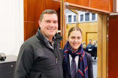 Photo from the Dio Father/Daughter Breakfast held in the School Hall at Waikato Diocesan, Hamilton, New Zealand, on Friday 7 June 2019.  Photo: Mike Walen / KeyImagery Photography. Copyright: © Waikato Diocesan School for Girls.