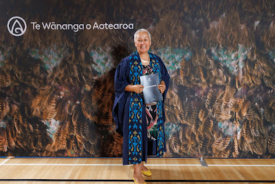 Studio photo from the TWoA Tainui 2023 Graduations (Ceremony 1 - Wednesday Morning), held at Hamilton Boys High School, Hamilton, Waikato, New Zealand on Wednesday, 19 April 2023. Photo: Mike Walen / KeyImagery Photography. Copyright: © Te Wananga o Aotearoa.