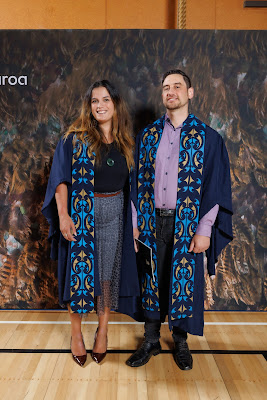 Studio photo from the TWoA Tainui 2023 Graduations (Ceremony 1 - Wednesday Morning), held at Hamilton Boys High School, Hamilton, Waikato, New Zealand on Wednesday, 19 April 2023. Photo: Mike Walen / KeyImagery Photography. Copyright: © Te Wananga o Aotearoa.