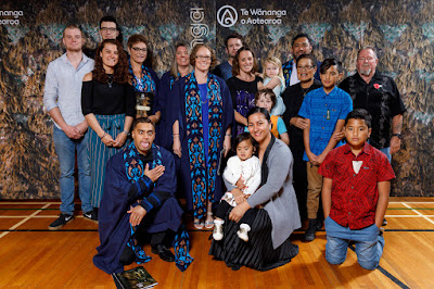 Photo from the TWoA Tainui 2019 Graduations (Ceremony 1),  held at Hamilton Boys' High School, Hamilton, New Zealand. Taken: Wednesday 17 April 2019. Photo: Mike Walen / KeyImagery Photography. Copyright: © Te Wānanga o Aotearoa.