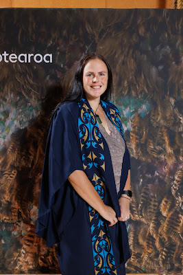 Studio photo from the TWoA Tainui 2023 Graduations (Ceremony 1 - Wednesday Morning), held at Hamilton Boys High School, Hamilton, Waikato, New Zealand on Wednesday, 19 April 2023. Photo: Mike Walen / KeyImagery Photography. Copyright: © Te Wananga o Aotearoa.