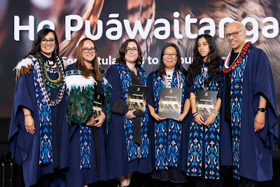 Photo from Ceremony 6 of the TWoA Tāmaki Makaurau 2025 Graduations (May 2025) held at the Mangere Arts Centre in Auckland, New Zealand on Wednesday, 28 May, 2025. Photo by Mike Walen / KeyImagery Photography. Copyright: © 2025 Te Wānanga o Aotearoa.