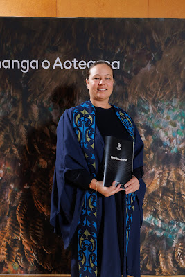 Studio photo from the TWoA Tainui 2023 Graduations (Ceremony 1 - Wednesday Morning), held at Hamilton Boys High School, Hamilton, Waikato, New Zealand on Wednesday, 19 April 2023. Photo: Mike Walen / KeyImagery Photography. Copyright: © Te Wananga o Aotearoa.