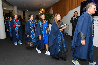 Photo from the TWoA Tāmaki Makaurau 2024 Graduations (Ceremony 6 @ 7pm), held at Church Unlimited, Glendene, Auckland, New Zealand on Wednesday, 26 June, 2024. Photo: Alick Saunders for KeyImagery Photography. Copyright: © Te Wānanga o Aotearoa.