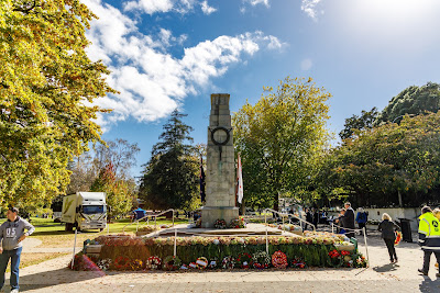 Photo from the Anzac Civic Parade/Service held at Memorial Park, Hamilton, New Zealand. Taken: Sunday, 25 April 2021. Photo: Mike Walen / KeyImagery Photography. Copyright: © Hamilton City Council.