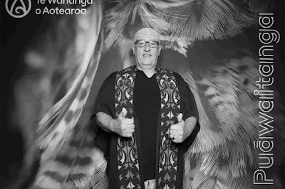 Booth photo from the TWoA Waiariki 2024 Graduations (Kawerau), held at Rautahi Marae, Kawerau, Bay of Plenty, New Zealand on Friday, 17 May, 2023. Photo: InstaBooth by KeyImagery Photography. Copyright: © Te Wānanga o Aotearoa.