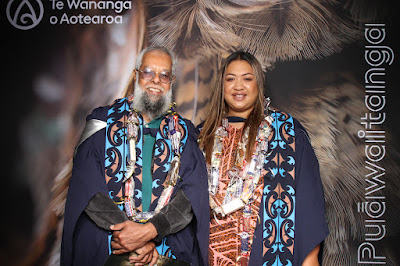 Booth photo from Ceremony 1 of the TWoA Tāmaki Makaurau 2025 Graduations (March 2025) held at the Mangere Arts Centre in Auckland, New Zealand on Wednesday, 12 March, 2025. Photo: InstaBooth by KeyImagery Photography. Copyright: © 2025 Te Wānanga o Aotearoa.
