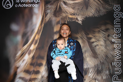 Photo from the TWoA Waiariki 2025 Graduation (Kawerau), held at the Rautahi Marae in Kawerau, Bay of Plenty, New Zealand on Friday, 16 May, 2025. Photo: InstaBooth by KeyImagery Photography. Copyright: © 2025 Te Wānanga o Aotearoa.