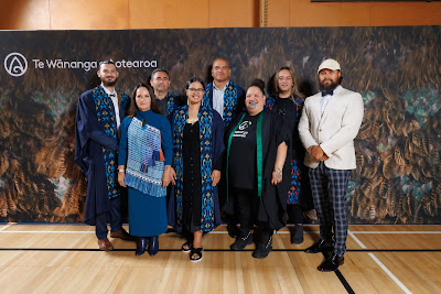 Studio photo from the TWoA Tainui 2023 Graduations (Ceremony 1 - Wednesday Morning), held at Hamilton Boys High School, Hamilton, Waikato, New Zealand on Wednesday, 19 April 2023. Photo: Mike Walen / KeyImagery Photography. Copyright: © Te Wananga o Aotearoa.