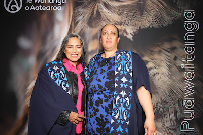 Booth photo from the TWoA Waiariki 2024 Graduations (Kawerau), held at Rautahi Marae, Kawerau, Bay of Plenty, New Zealand on Friday, 17 May, 2023. Photo: InstaBooth by KeyImagery Photography. Copyright: © Te Wānanga o Aotearoa.