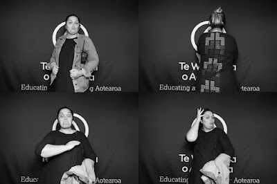 Photo from the TWoA Tāmaki Makaurau 2023 Graduations (Ceremony 5 @ 3pm), held at the Due Drop Events Centre, Manukau, Auckland, New Zealand on Thursday, 8 June, 2023. Photo: InstaBooth by KeyImagery Photography. Copyright: © Te Wānanga o Aotearoa.