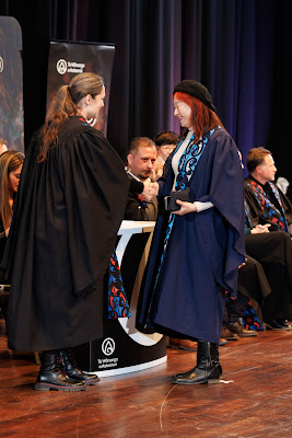 Photo from the TWoA Tāmaki Makaurau 2023 Graduations (Ceremony 2 @ 3pm), held at the Due Drop Events Centre, Manukau, Auckland, New Zealand on Wednesday, 7 June, 2023. Photo: Mike Walen / KeyImagery Photography. Copyright: © Te Wānanga o Aotearoa.