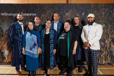 Studio photo from the TWoA Tainui 2023 Graduations (Ceremony 1 - Wednesday Morning), held at Hamilton Boys High School, Hamilton, Waikato, New Zealand on Wednesday, 19 April 2023. Photo: Mike Walen / KeyImagery Photography. Copyright: © Te Wananga o Aotearoa.
