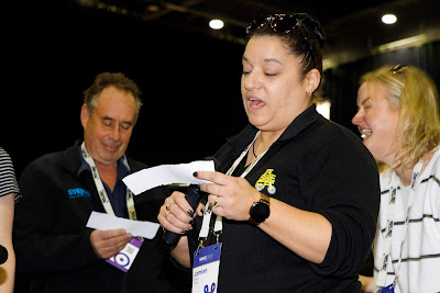 Photo from Day 2 of the 2021 HIANZ Conference held at the Energy Events Centre, Rotorua, New Zealand. Taken: Thursday, 12 August 2021. Photography: Mike Walen / KeyImagery Photography. Copyright: © Hire Industry Association of New Zealand (Inc).