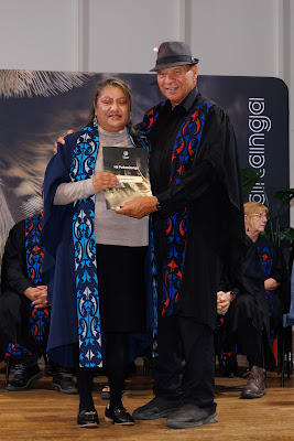 Photo from the TWoA Te Tai Tokerau (Kaikohe) 2025 Graduation held at the War Memorial Hall in Kaikohe, Northland, New Zealand on Tuesday, 15 April, 2025. Photo by Mike Walen / KeyImagery Photography. Copyright: © 2025 Te Wānanga o Aotearoa.