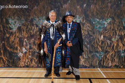 Studio photo from the TWoA Tainui 2023 Graduations (Ceremony 1 - Wednesday Morning), held at Hamilton Boys High School, Hamilton, Waikato, New Zealand on Wednesday, 19 April 2023. Photo: Mike Walen / KeyImagery Photography. Copyright: © Te Wananga o Aotearoa.