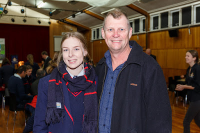 Photo from the Father/Daughter Breakfast held in the School Hall at Waikato Diocesan, Hamilton, New Zealand, on Friday 3rd August 2018.  Photo: Mike Walen / KeyImagery Photography. Copyright: © Waikato Diocesan School for Girls.