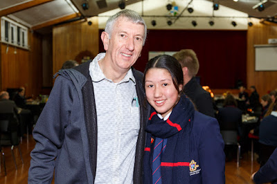 Photo from the Father/Daughter Breakfast held in the School Hall at Waikato Diocesan, Hamilton, New Zealand, on Friday 3rd August 2018.  Photo: Mike Walen / KeyImagery Photography. Copyright: © Waikato Diocesan School for Girls.