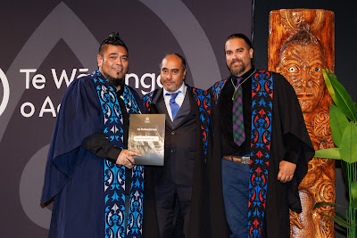 Photo from Ceremony 1 of the TWoA Tāmaki Makaurau 2025 Graduations (May 2025) held at the Mangere Arts Centre in Auckland, New Zealand on Monday, 26 May, 2025. Photo by Mike Walen / KeyImagery Photography. Copyright: © 2025 Te Wānanga o Aotearoa.