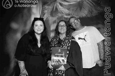 Booth photo from Ceremony 1 of the TWoA Tāmaki Makaurau 2025 Graduations (March 2025) held at the Mangere Arts Centre in Auckland, New Zealand on Wednesday, 12 March, 2025. Photo: InstaBooth by KeyImagery Photography. Copyright: © 2025 Te Wānanga o Aotearoa.