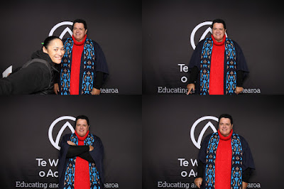 Photo from the TWoA Tāmaki Makaurau 2023 Graduations (Ceremony 4 @ 10am), held at the Due Drop Events Centre, Manukau, Auckland, New Zealand on Thursday, 8 June, 2023. Photo: InstaBooth by KeyImagery Photography. Copyright: © Te Wānanga o Aotearoa.