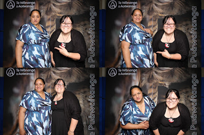 Booth photo from the TWoA Waiariki 2024 Graduations (Tauranga Moana), held at Bethlehem Baptist Church, Tauranga, Bay of Plenty, New Zealand on Friday, 3 May, 2024. Photo: InstaBooth by KeyImagery Photography. Copyright: © Te Wānanga o Aotearoa.