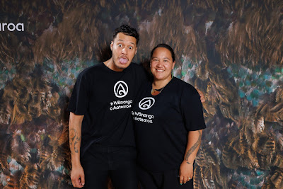 Studio photo from the TWoA Tainui 2023 Graduations (Ceremony 1 - Wednesday Morning), held at Hamilton Boys High School, Hamilton, Waikato, New Zealand on Wednesday, 19 April 2023. Photo: Mike Walen / KeyImagery Photography. Copyright: © Te Wananga o Aotearoa.