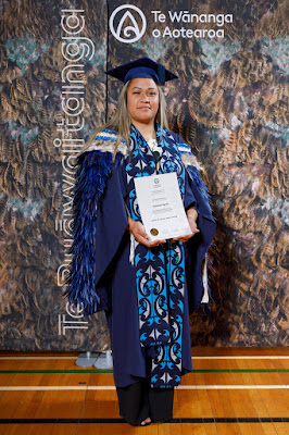 Photo from the TWoA Tainui 2019 Graduations (Ceremony 3),  held at Hamilton Boys' High School, Hamilton, New Zealand. Taken: Thursday 18 April 2019. Photo: Mike Walen / KeyImagery Photography. Copyright: © Te Wānanga o Aotearoa.