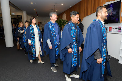 Photo from the TWoA Tāmaki Makaurau 2024 Graduations (Ceremony 6 @ 7pm), held at Church Unlimited, Glendene, Auckland, New Zealand on Wednesday, 26 June, 2024. Photo: Alick Saunders for KeyImagery Photography. Copyright: © Te Wānanga o Aotearoa.