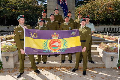 Photo from the Anzac Civic Parade/Service held at Memorial Park, Hamilton, New Zealand. Taken: Sunday, 25 April 2021. Photo: Mike Walen / KeyImagery Photography. Copyright: © Hamilton City Council.