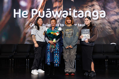Photo from Ceremony 6 of the TWoA Tāmaki Makaurau 2025 Graduations (May 2025) held at the Mangere Arts Centre in Auckland, New Zealand on Wednesday, 28 May, 2025. Photo by Mike Walen / KeyImagery Photography. Copyright: © 2025 Te Wānanga o Aotearoa.