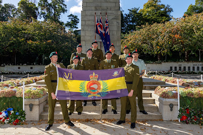 Photo from the Anzac Civic Parade/Service held at Memorial Park, Hamilton, New Zealand. Taken: Sunday, 25 April 2021. Photo: Mike Walen / KeyImagery Photography. Copyright: © Hamilton City Council.