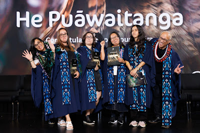 Photo from Ceremony 6 of the TWoA Tāmaki Makaurau 2025 Graduations (May 2025) held at the Mangere Arts Centre in Auckland, New Zealand on Wednesday, 28 May, 2025. Photo by Mike Walen / KeyImagery Photography. Copyright: © 2025 Te Wānanga o Aotearoa.