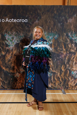 Studio photo from the TWoA Tainui 2023 Graduations (Ceremony 1 - Wednesday Morning), held at Hamilton Boys High School, Hamilton, Waikato, New Zealand on Wednesday, 19 April 2023. Photo: Mike Walen / KeyImagery Photography. Copyright: © Te Wananga o Aotearoa.
