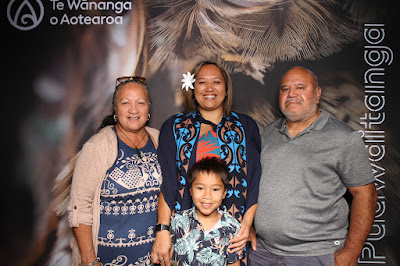Booth photo from Ceremony 1 of the TWoA Tāmaki Makaurau 2025 Graduations (March 2025) held at the Mangere Arts Centre in Auckland, New Zealand on Wednesday, 12 March, 2025. Photo: InstaBooth by KeyImagery Photography. Copyright: © 2025 Te Wānanga o Aotearoa.
