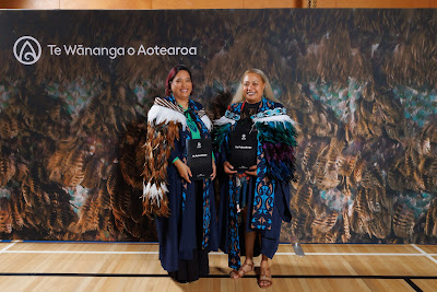 Studio photo from the TWoA Tainui 2023 Graduations (Ceremony 1 - Wednesday Morning), held at Hamilton Boys High School, Hamilton, Waikato, New Zealand on Wednesday, 19 April 2023. Photo: Mike Walen / KeyImagery Photography. Copyright: © Te Wananga o Aotearoa.