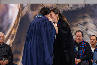 Photo from the TWoA Te Tai Tokerau (Kaikohe) 2025 Graduation held at the War Memorial Hall in Kaikohe, Northland, New Zealand on Tuesday, 15 April, 2025. Photo by Mike Walen / KeyImagery Photography. Copyright: © 2025 Te Wānanga o Aotearoa.