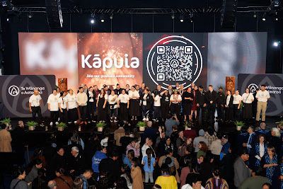 Photo from Ceremony 7 of the TWoA Tāmaki Makaurau 2025 Graduations (May 2025) held at the Mangere Arts Centre in Auckland, New Zealand on Wednesday, 28 May, 2025. Photo by Mike Walen / KeyImagery Photography. Copyright: © 2025 Te Wānanga o Aotearoa.
