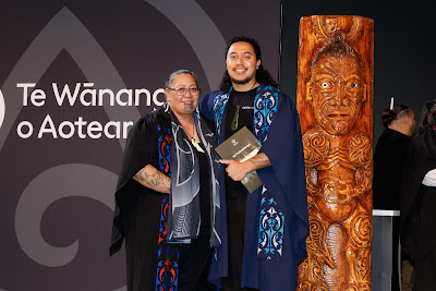 Photo from Ceremony 7 of the TWoA Tāmaki Makaurau 2025 Graduations (May 2025) held at the Mangere Arts Centre in Auckland, New Zealand on Wednesday, 28 May, 2025. Photo by Mike Walen / KeyImagery Photography. Copyright: © 2025 Te Wānanga o Aotearoa.