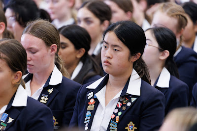 Photo from the Waikato Diocesan Senior Prize-giving 2023 held at Waikato Diocesan School for Girls, Hamilton, New Zealand, on Thursday 26 October 2023.  Photo: Mike Walen / KeyImagery Photography. Copyright: © Waikato Diocesan School for Girls.