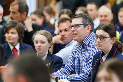 Photo from the 2022 Father/Daughter Breakfast held in the Nancy Light Hall at Waikato Diocesan in Hamilton, Waikato, New Zealand. Taken: Monday, 5 September, 2022. Photography: Mike Walen / KeyImagery Photography. Copyright: © Waikato Diocesan School for Girls.