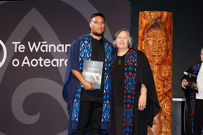 Photo from Ceremony 7 of the TWoA Tāmaki Makaurau 2025 Graduations (May 2025) held at the Mangere Arts Centre in Auckland, New Zealand on Wednesday, 28 May, 2025. Photo by Mike Walen / KeyImagery Photography. Copyright: © 2025 Te Wānanga o Aotearoa.