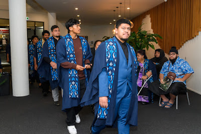 Photo from the TWoA Tāmaki Makaurau 2024 Graduations (Ceremony 4 @ 7pm), held at Church Unlimited, Glendene, Auckland, New Zealand on Tuesday, 25 June, 2024. Photo: Alick Saunders for KeyImagery Photography. Copyright: © Te Wānanga o Aotearoa.
