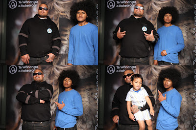 Booth photo from Ceremony 2 of the TWoA Tāmaki Makaurau 2025 Graduations (March 2025) held at the Mangere Arts Centre in Auckland, New Zealand on Wednesday, 12 March, 2025. Photo: InstaBooth by KeyImagery Photography. Copyright: © 2025 Te Wānanga o Aotearoa.