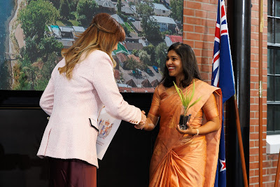 Photo from the HCC NZ Citizenship Ceremony 1 (Morning) held at The Atrium, Wintec/Te Pukenga, Hamilton, Waikato, New Zealand at 10:00am on Monday, 12 August, 2024. Photo: Mike Walen / KeyImagery Photography. Copyright: © Hamilton City Council.